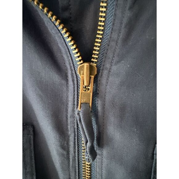 Duluth Trading Company Women's Blue Long Jacket Size XXL Inner Cinch For Waist - Picture 3 of 9